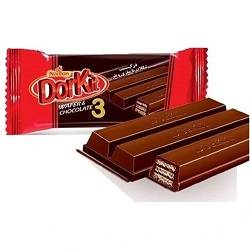 درکیت شکلات تلخ سه انگشتی